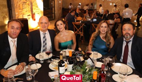  Eduardo Cerda, Gonzalo Celis, Rocío Rubio, Claudia y Alejandro Vidal.