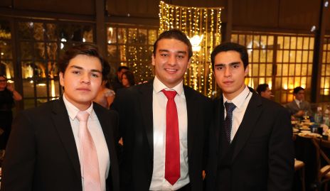  Pepe Barrón, Arturo Payán y Juan José Leos.