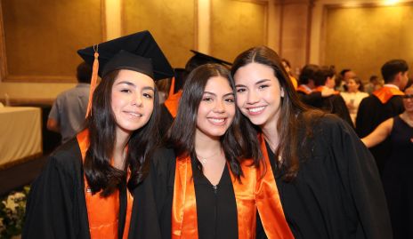  Isabela Martínez, Gianna de la Rosa e Isabela Toranzo.