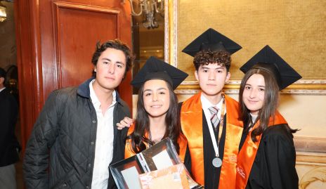  Rubén Cerda, Isabela Martínez, Adrián Zavala y María José Cerda.