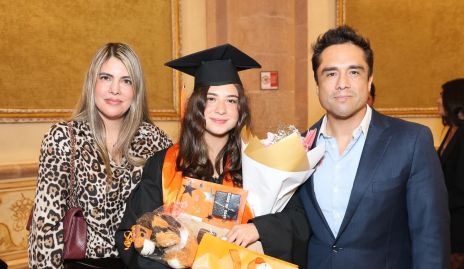  Mariana Berrones, Mare y Ricardo Cordero.