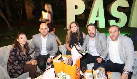  Rocío Rubio, Gonzalo Celis, Claudia Vidal, Alejandro Toranzo y Eduardo Cerda.