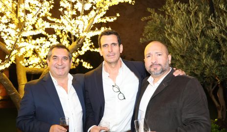  Jesús Conde, Javier Fernández y José Luis Barrón.