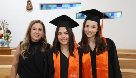  Claudia Vidal, Isabela Toranzo y Yiana de la Rosa.