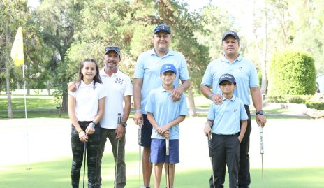 Facundo de los Santos, Lorena de los Santos, Ernesto Castillo, Neto Castillo, Arturo Bañuelos y Luis Bañuelos.