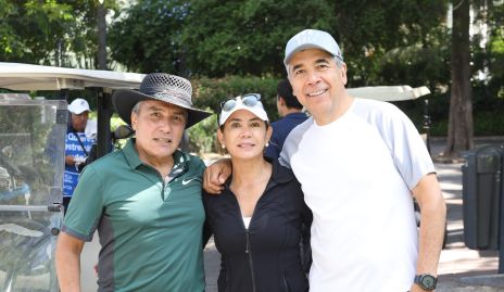  Arturo González, Isabel Carrillo y Rafael Tobías.