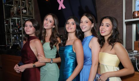  Fer Chávez, Silvana Estrada, Alexa Lozano, Roberta Nava y Luciana Lafuente.