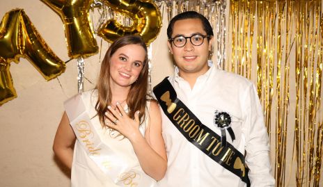  Marisa Michel y Sergio Esparza, se comprometieron en matrimonio.