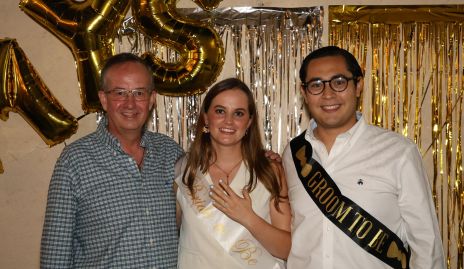  Alejandro Michel, Marisa Michel y Sergio Esparza.