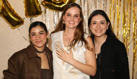  Yael García, Marisa Michel y Danna Lara.