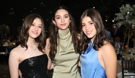  Vale Galán, Constanza Fernández y Mariel Andrew.
