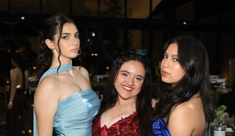  Marie Abud, Renata Zamora y Ximena Torres.