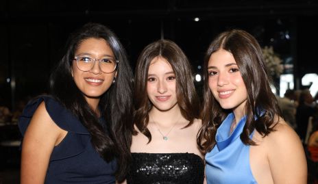  Mariana Flores, Vale Galán y Mariel Andrew.