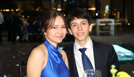  Katia Caldera y Sebastián Hernández.