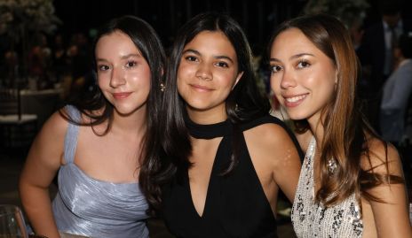  Valentina Tello, Anapau Mercado y Renata Cuevas.