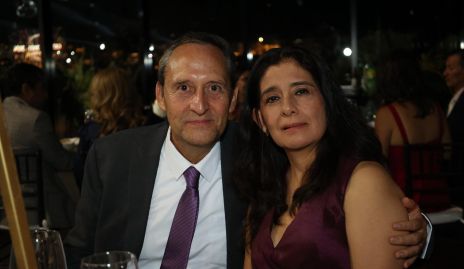  Leo Stak (Subdirector del Real) y Dalia Montiel.