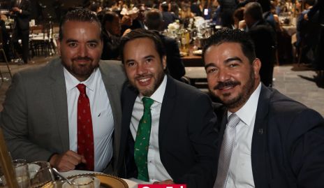  Fernando Chávez, Carlos Labastida y Chema Ochoa.