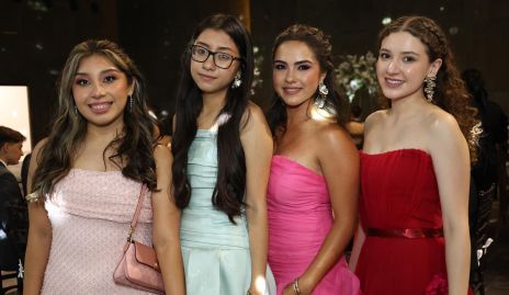  Fer Gaitán, Maite Ramírez, Elsa Lomas y Valeria Torres.
