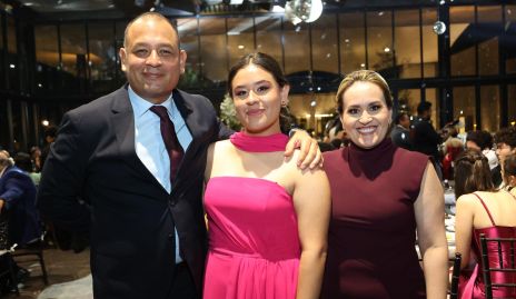  Miguel Méndez, Natalia Méndez y María Laura Sánchez.