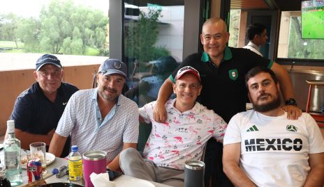  Asdrúval, Eduardo Ramos, Toño Ramírez, Fabián Lomas y Julio Nemer.