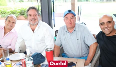  Paulino Cavazos, Héctor Morales, Miguel Bárcena e Iván Anguiano.