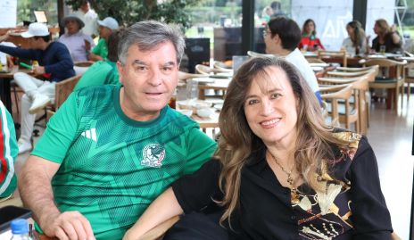   Wuicho Ortuño y Ana Lilia Von Der Meden.