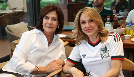  Coco Mendizábal y Alejandra Santos.