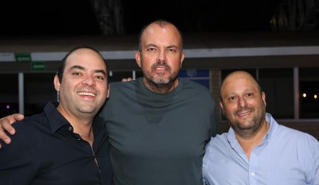  Alejandro Jasso, Andrés Vázquez y Tony Pechir.