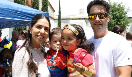  Adriana Estrada, Sebastián Dibildox, Melina Dibildox y Juan Carlos Dibildox.
