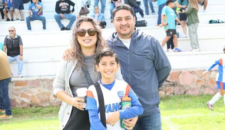  Diana, Lucio y Uriel.