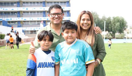 Eli Rodríguez, Bety González, Matías Rodríguez y Mariano Rodríguez.