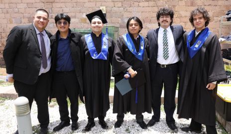  Kike, Leo, Roberto, Fer, Miguel y Diego.