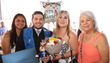  Andrea Bernal, Luis Eduardo Aldrete, Ruth Aldrete y Norma Salas.