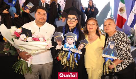  Felipe Gonzales, Estrella Gonzales, Sandra Pérez y Leticia Alejos.