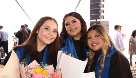  Fernanda Cruz, Samantha Loredo y Paola Valentin.