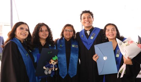  Samantha Loredo, Alison Navarro, Nancy Delgado, Alberto Cardoso y Valeria Ponce.