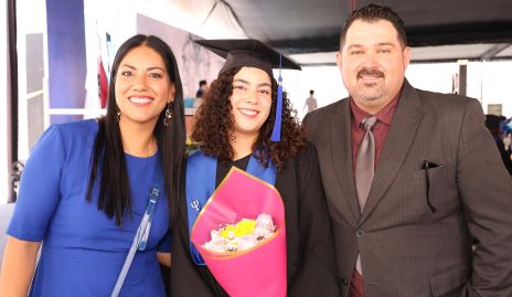 Alejandra Herrera, Hanna Sofía Castro y Víctor Castro.