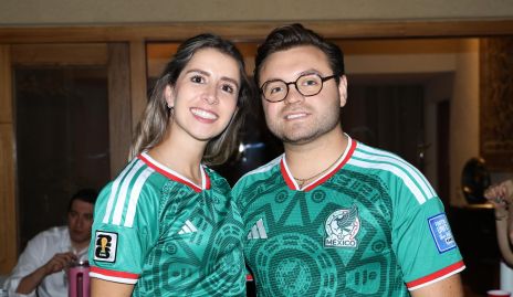  Romina Ortuño y Alan Arriaga.