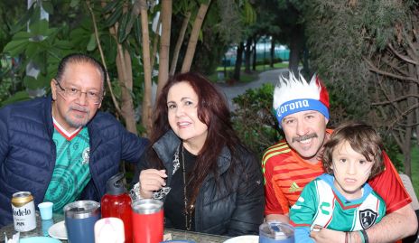  Martín Torres, Ana Fonte, Jorge y Jorge Lucas Hernández.