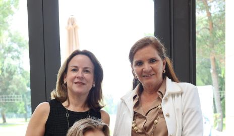  Diana Guel, Chela Berrones y Rocío Dávila.