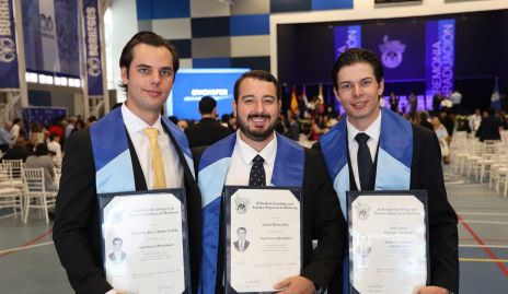 Bernardo Pérez Pavón, Carlos Derbez y Juan Lucas Rodríguez.