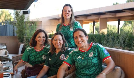  Montse Lozano, Isabela Morales, Sofía Valle y Lupita Lomelí.