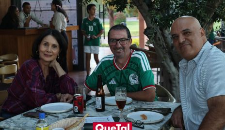  Vicky Cabrero, Gerardo Cabrero y Polo Quintanar.