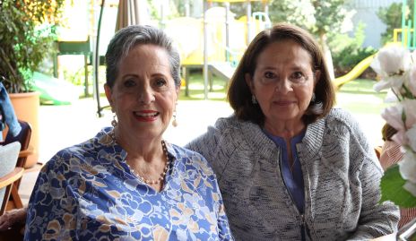  Guadalupe de Bárcena y Patricia Sander.