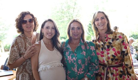  Marcela Milán, Ana Gaby Ibarra, Odile Sánchez y Maru Bárcena.