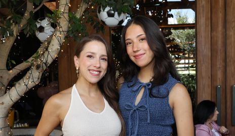  Ana Gaby Ibarra y Roberta Bárcena.