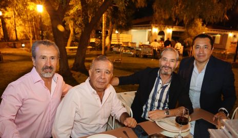 Hermes Betancourt, Carlos Fonseca, Alejandro Reynoso y Joselo Velázquez.