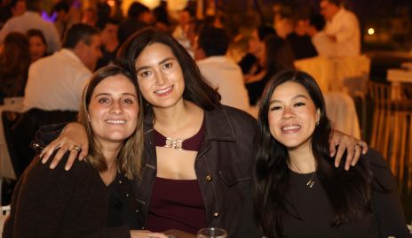  Andrea Foyo, Mariana García y Marijó Torres.