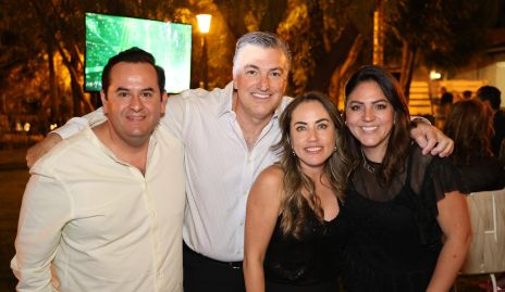  Uriel Velázquez, José Antonio Leos, Nardine Chevaile y Alejandra Aguilera.