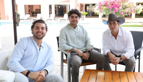  Moisés Payán, César Morales y Roberto Silva.